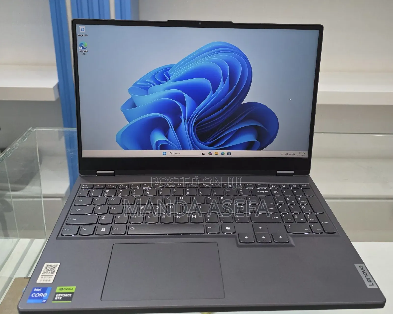 New Laptop Lenovo Legion 5 24GB Intel Core i7 SSD 1T