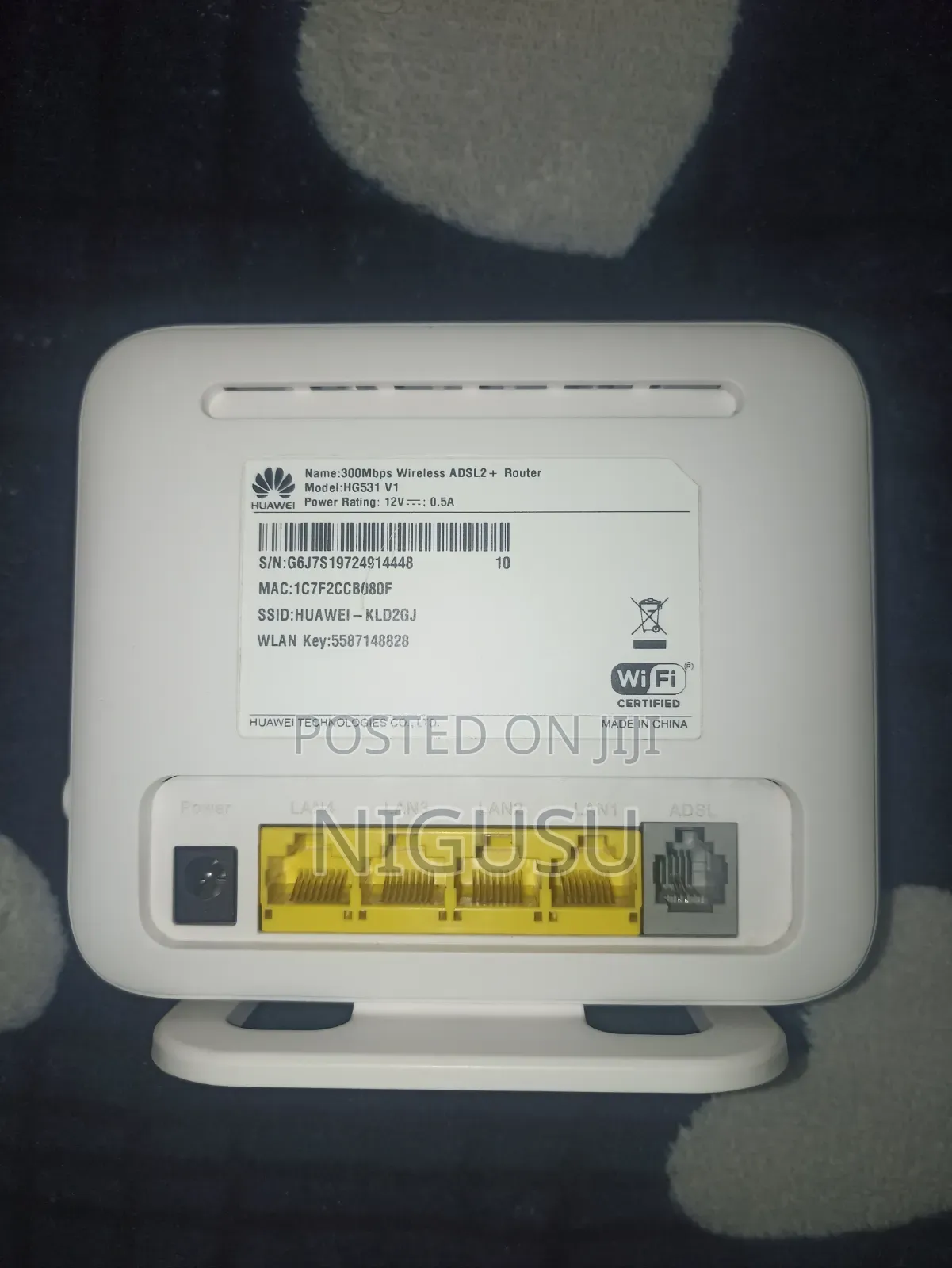 Huawei Hg531 Adsl Router