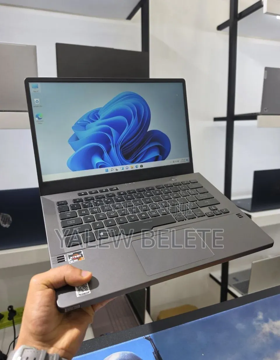 New Laptop Asus ROG Zephyrus G15 16GB AMD Ryzen 7 SSD 512GB