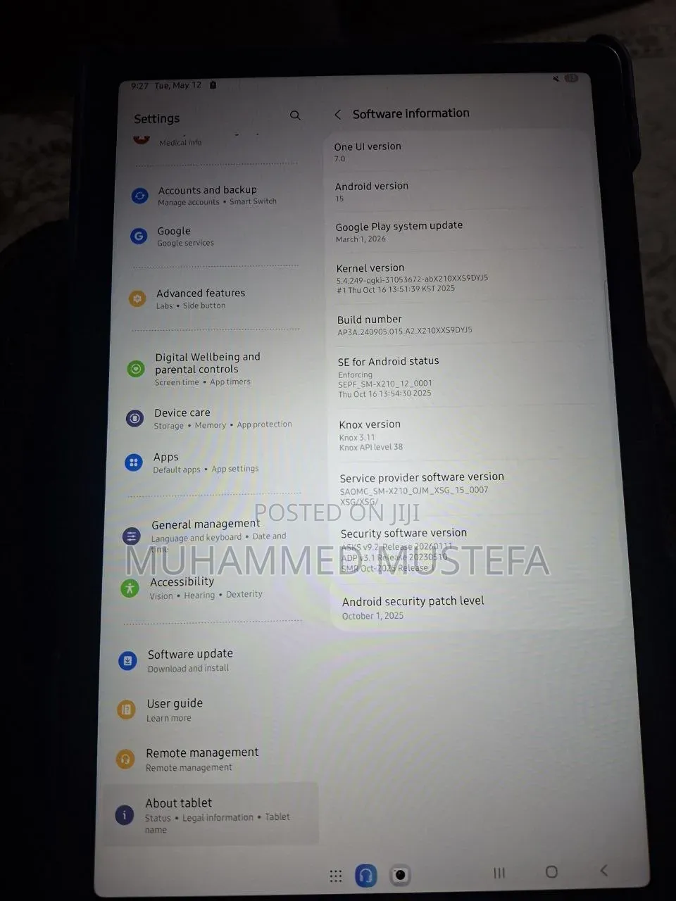 Samsung Galaxy Tab A9+ 64 GB Blue