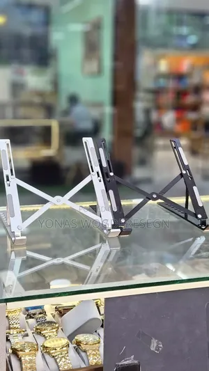 Portable Laptop Stand – Adjustable Foldable Laptop Holder for Desk