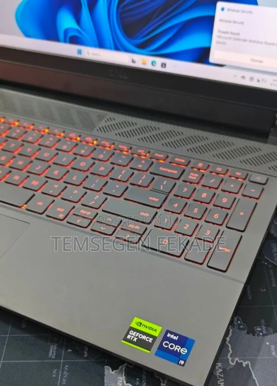 New Laptop Dell G15 5535 16GB Intel Core i7 SSD 512GB
