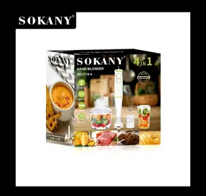 ​Sokany Hand Blender Set 400w High-Power Immersion Blender