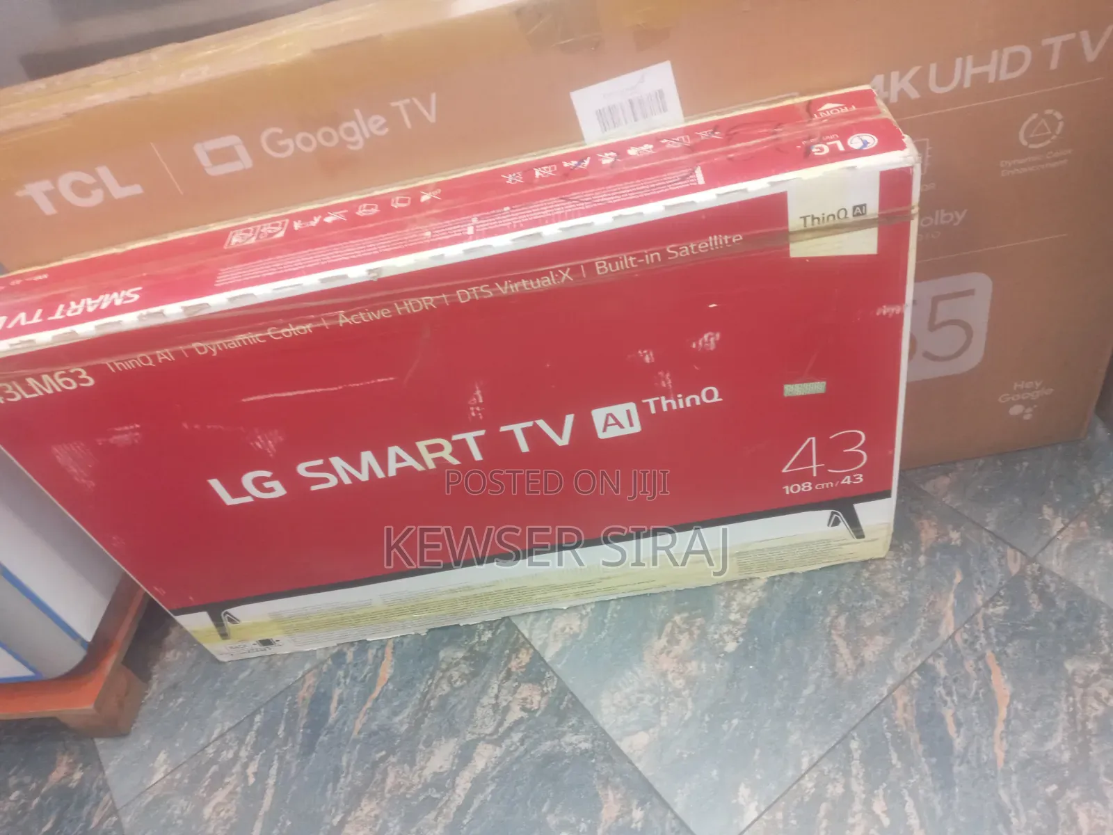 Lg 43inch Tv Smart Android Sigil Screen