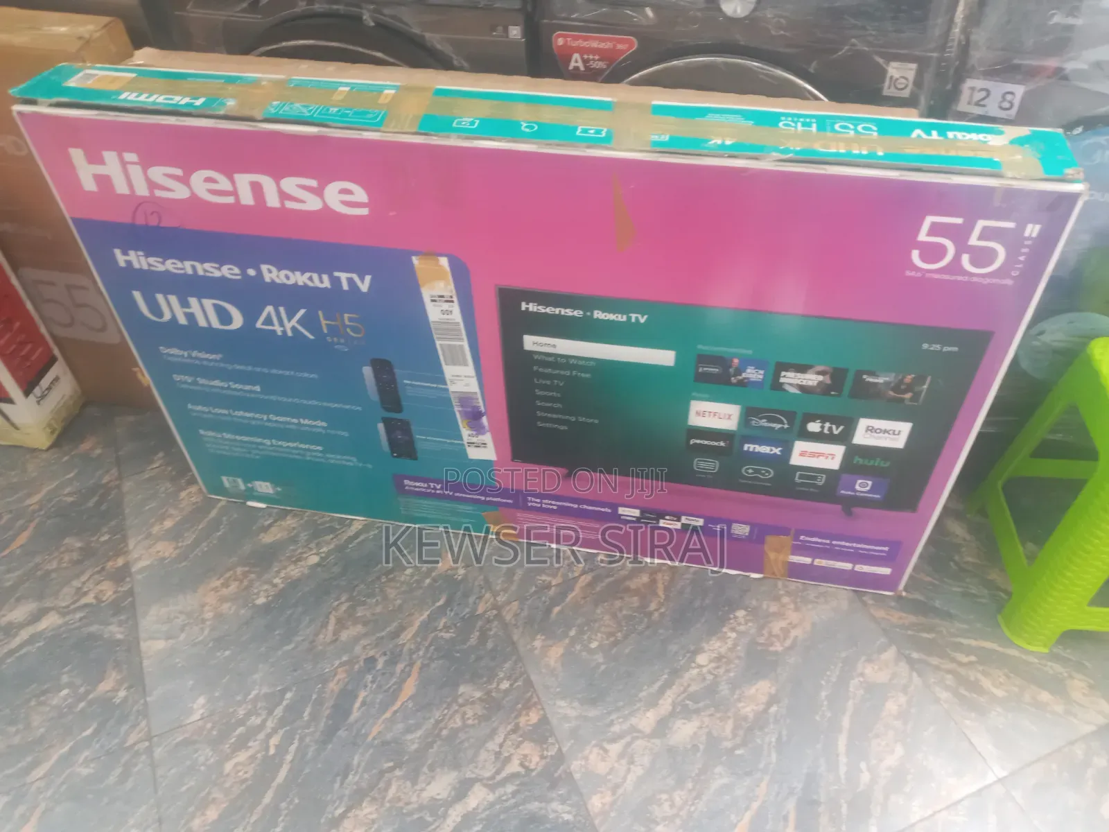 Hisense 55inch Tv Smart 4k Android New Model 20 25