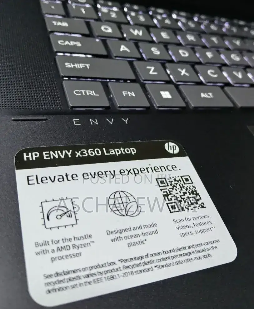 New Laptop HP Envy X360 16GB AMD Ryzen 5 SSD 256GB