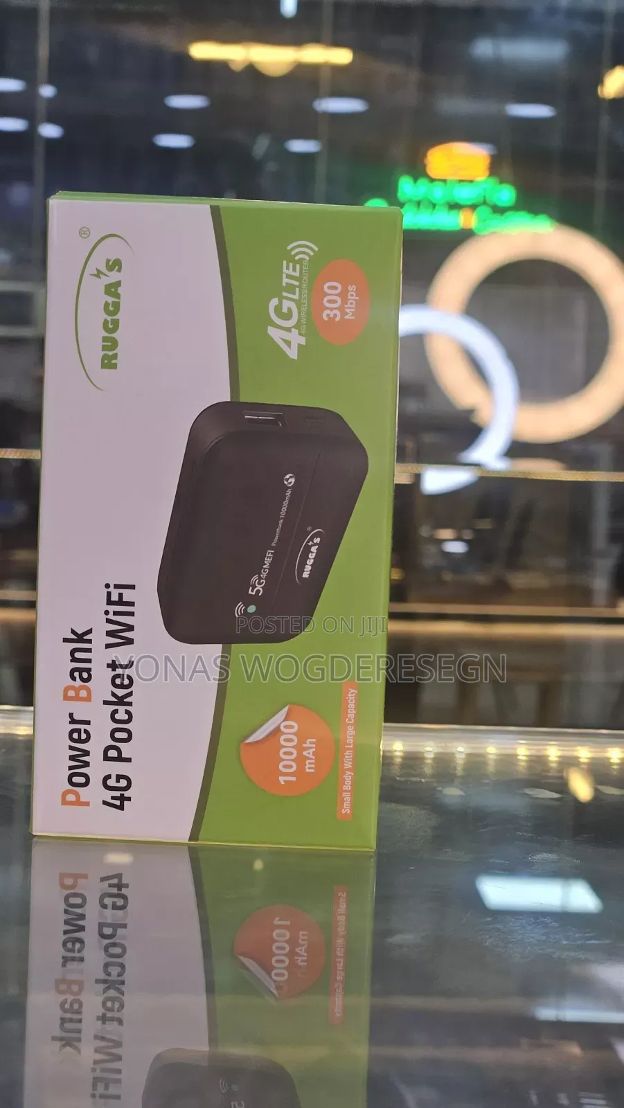 Ruggas 10000mah Power Bank + Pocket Wifi Portable Router