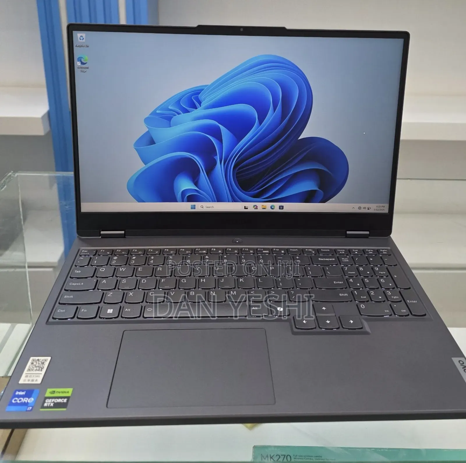 New Laptop Lenovo Legion 5 24GB Intel Core i7 SSD 1T