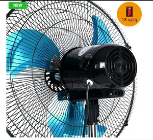 Crown Floor Fan High-Velocity Pedestal Fan – 3-Blade Industrial Streng