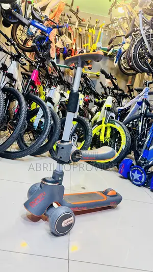 Cylinder Scooter and Scooter