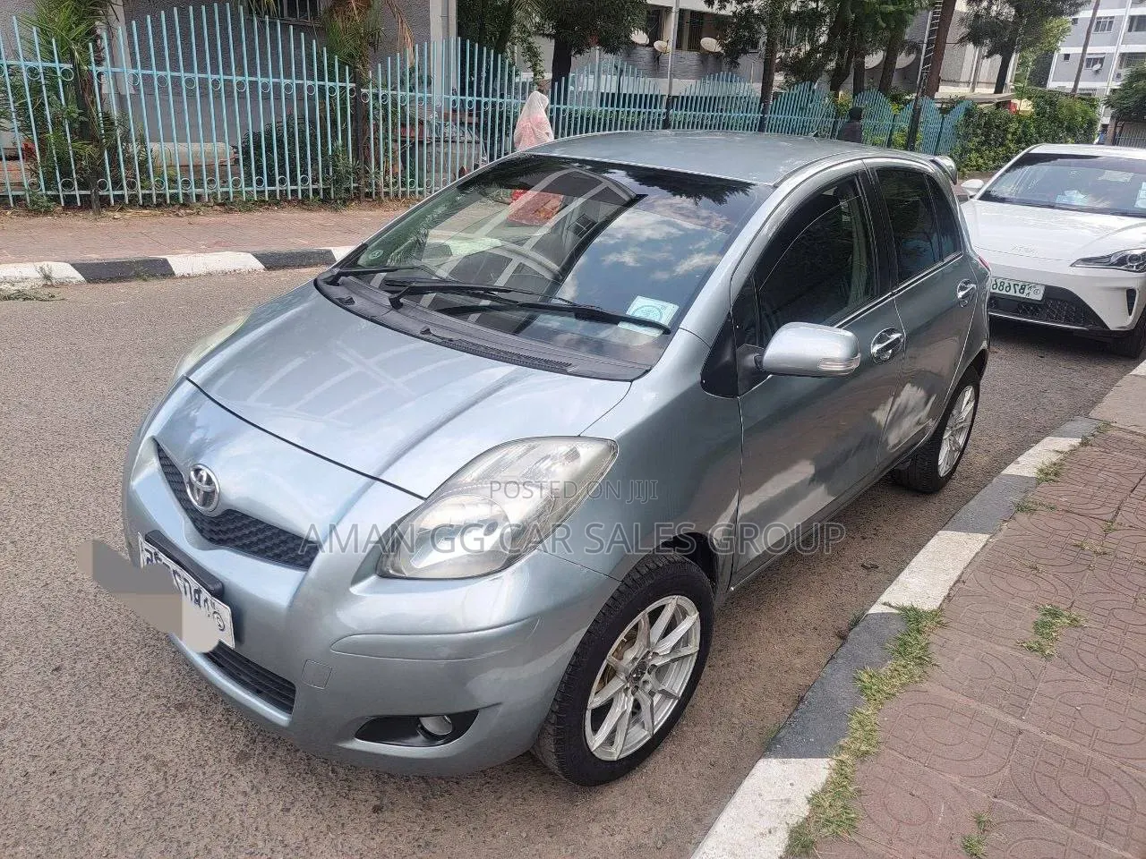 Toyota Yaris 2008 Gray