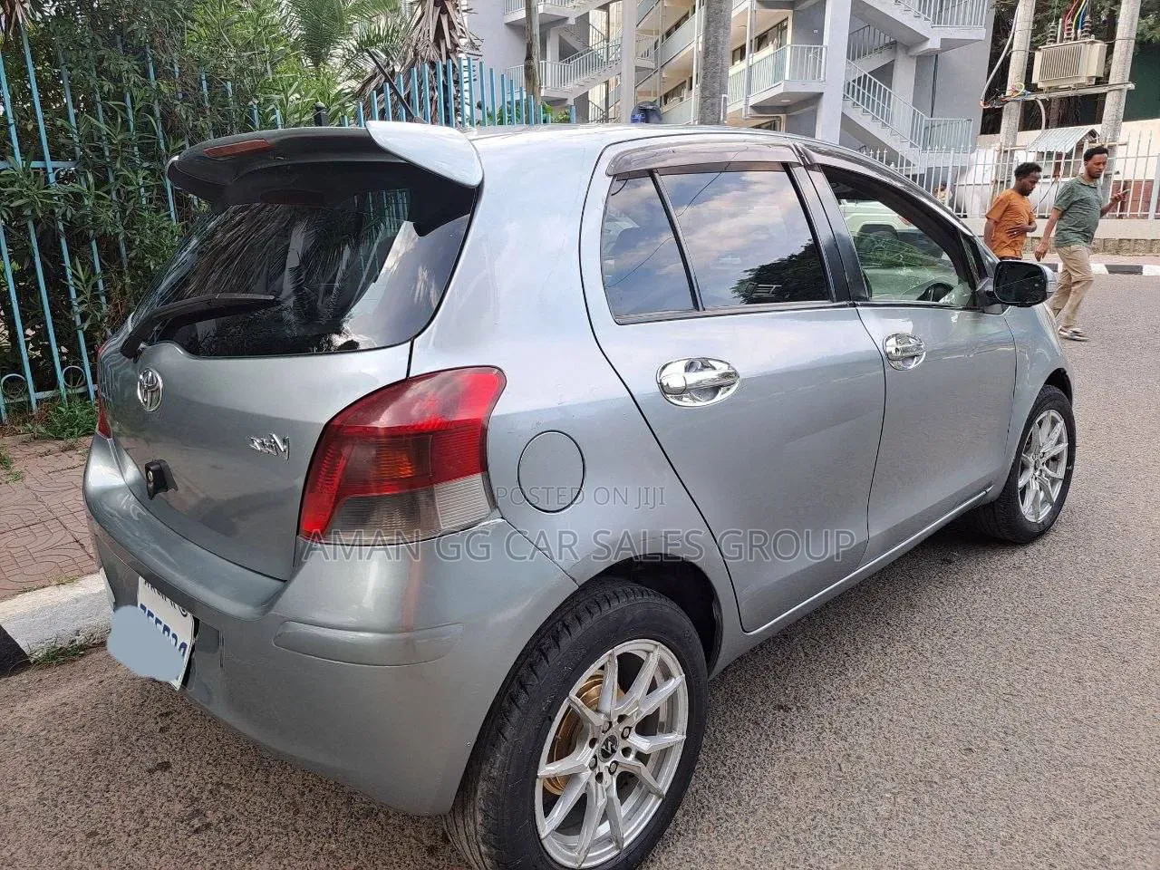 Toyota Yaris 2008 Gray