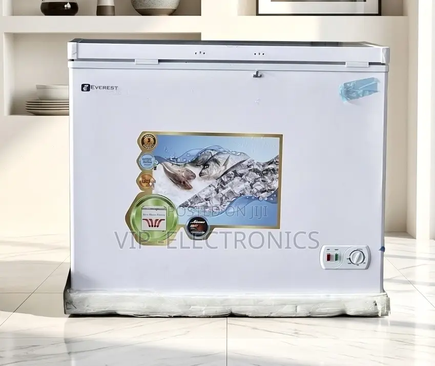 Everest Chest Freezer High-Capacity Deep Freezer