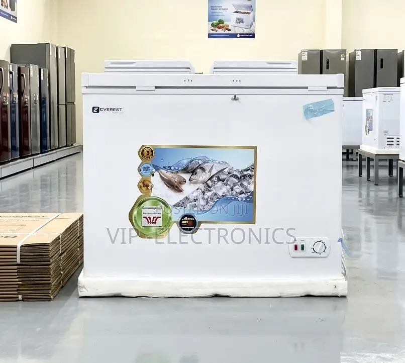 Everest Chest Freezer High-Capacity Deep Freezer