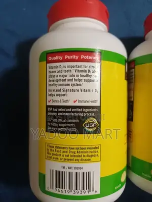Kirkland Vitamin D3 2000 Iu Usa 600 Soft Gell