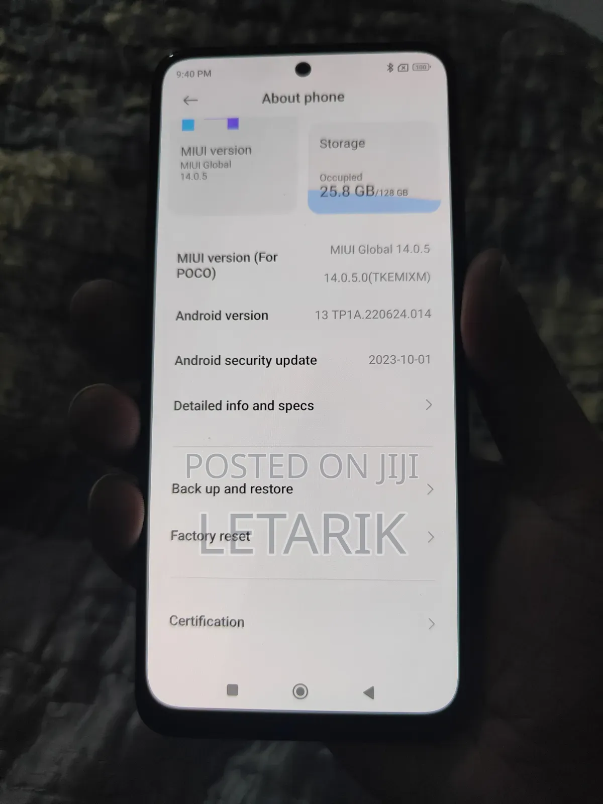 Xiaomi Poco M4 Pro 128 GB Black