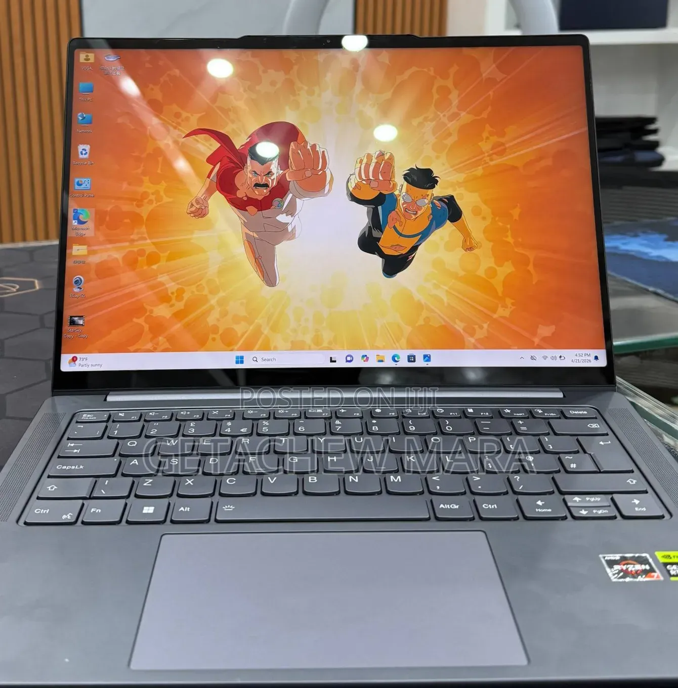 New Laptop Lenovo ThinkPad X1 Yoga 32GB AMD Ryzen 7 SSD 512GB