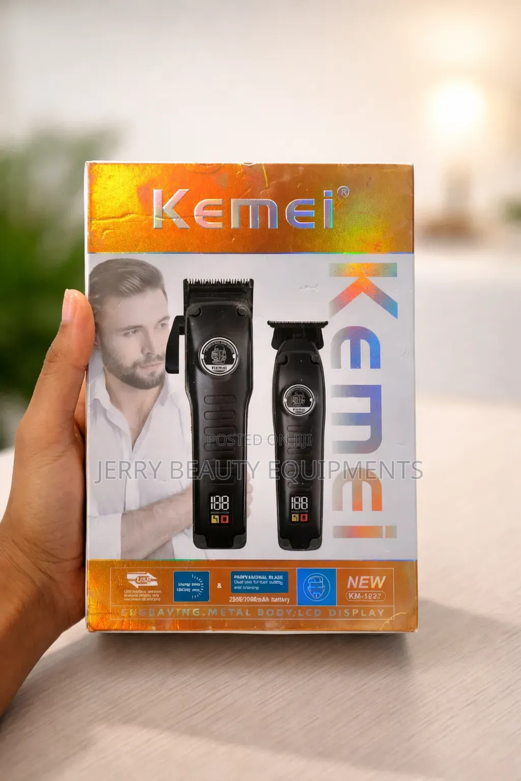 Kemei 1827 2 in 1 Hair Clipper Set