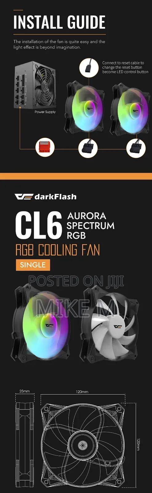 Darkflash Case Fans