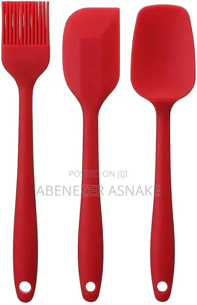 3 PCS Silicone Brush Spatulas