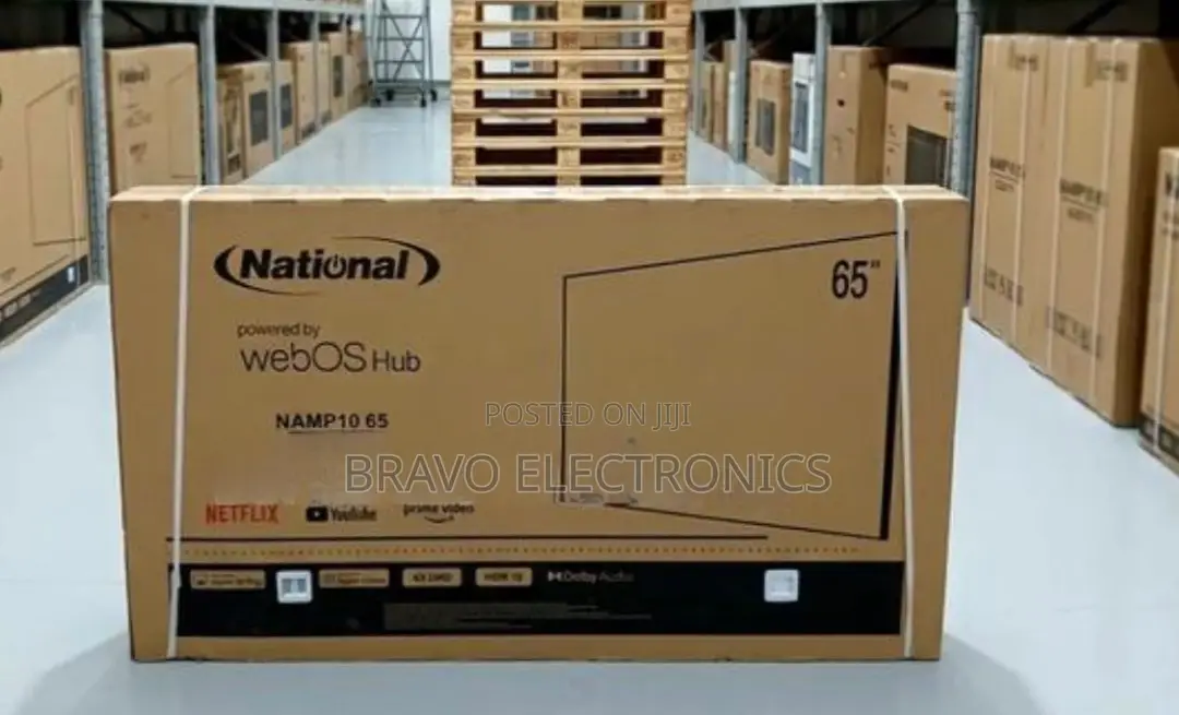 National Tv 65” Tv Qled
