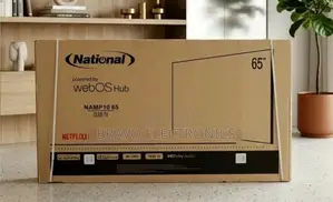 National Tv 65” Tv Qled