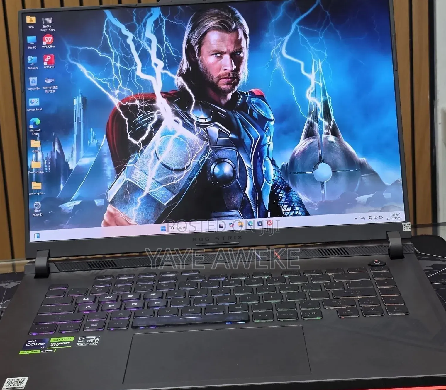 New Laptop Asus 32GB Intel Core i9 SSD 1T