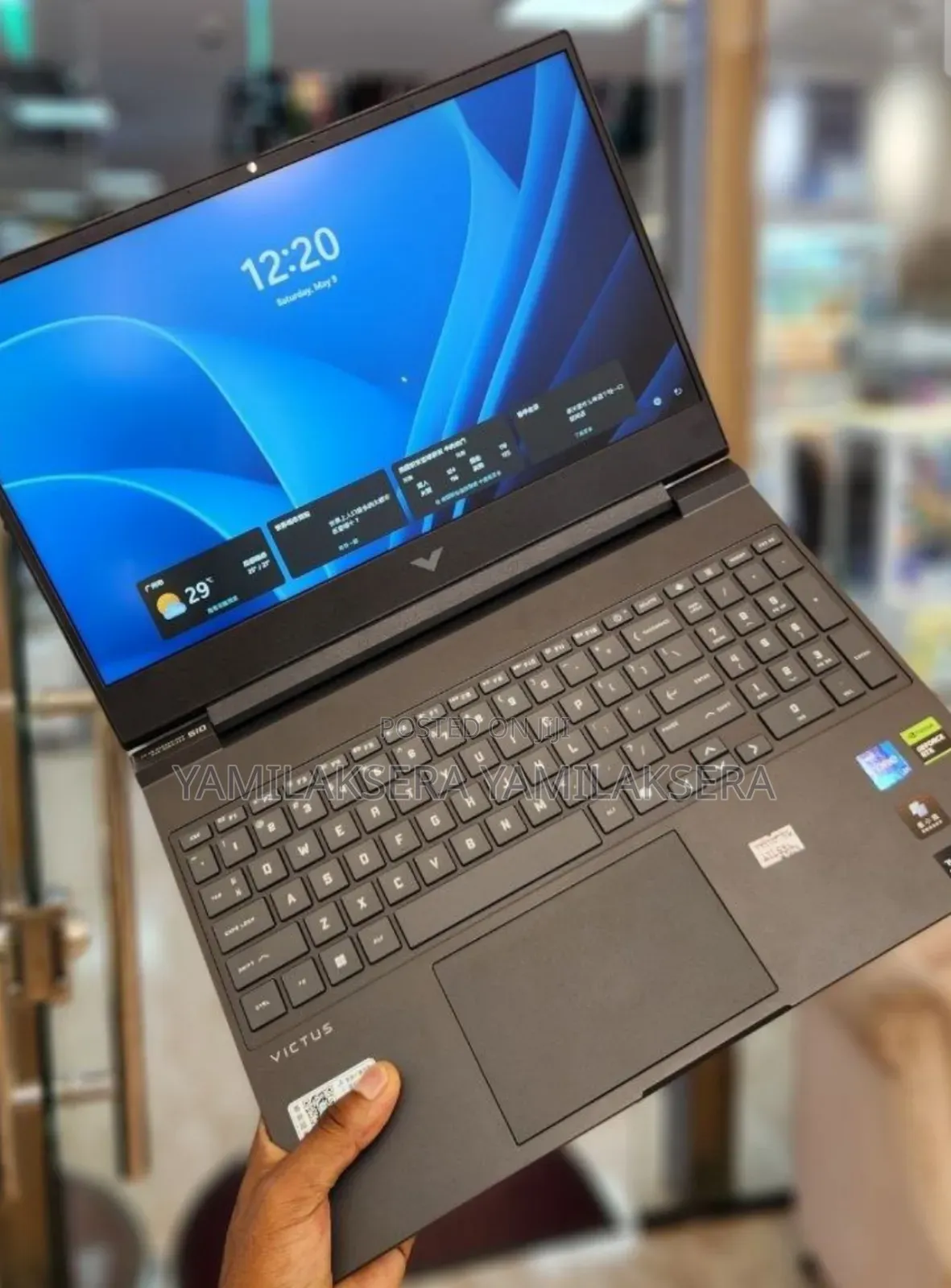 New Laptop HP Victus 16 16GB Intel Core i7 SSD 1T