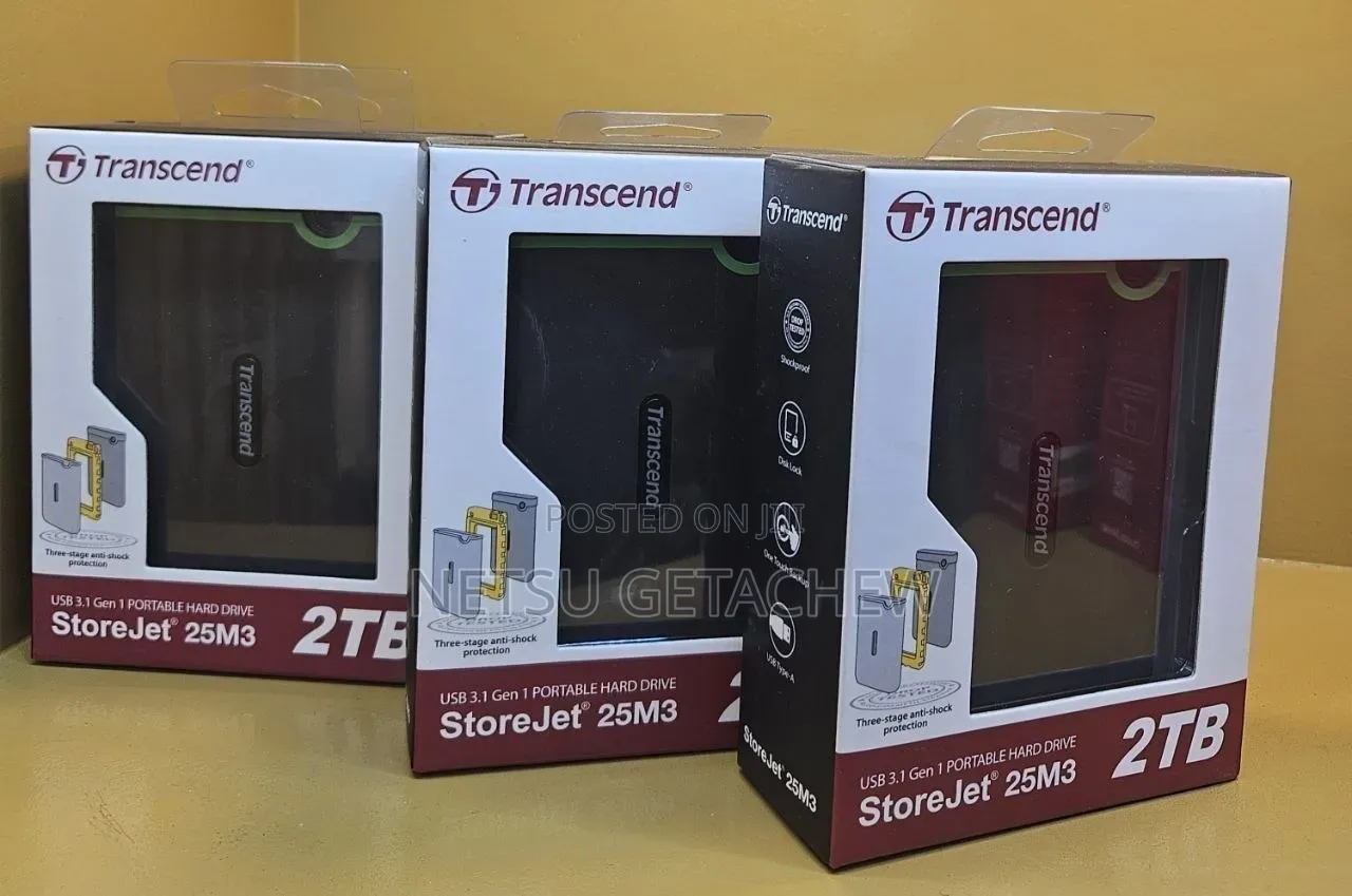 2tb Transcend External Hard Disk Drive