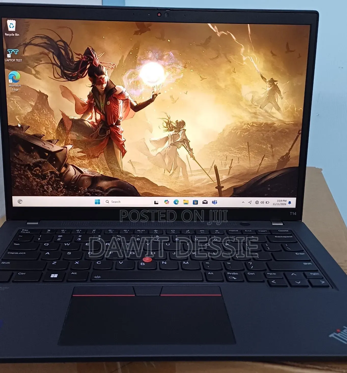 New Laptop Lenovo ThinkPad T14 16GB Intel Core i7 SSD 512GB