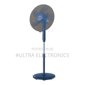 Philips 16-Inch Standing Fan in Dark Blue. Design: Features a 3-Lea