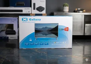 Galaxy 43”Smart Android Tv – 2026 New | Double Glass | 3 Year Warranty