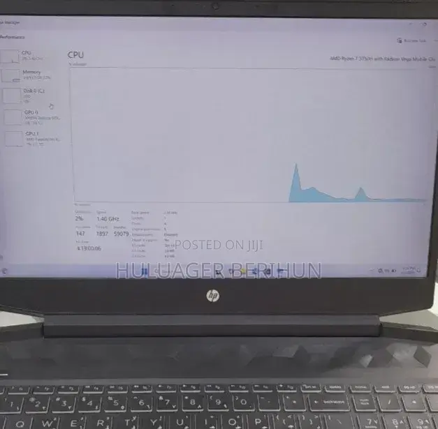 New Laptop HP Pavilion 15 16GB AMD Ryzen 7 SSD 512GB