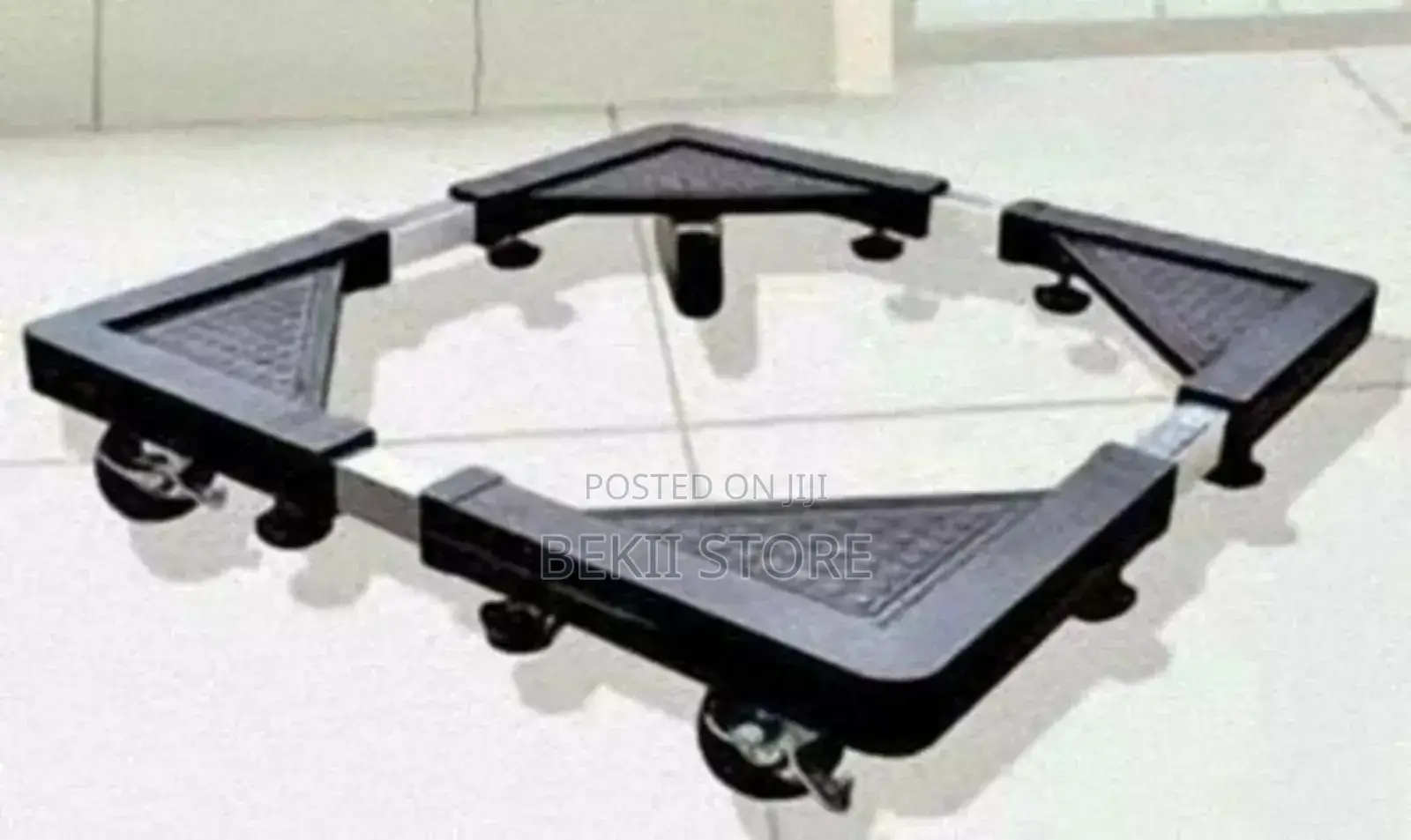 Adjustable Washing Machine Refrigerator Stand With Wheels