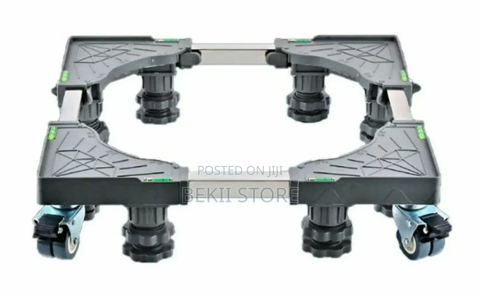 Adjustable Washing Machine Refrigerator Stand With Wheels