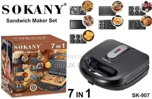 Sokany Electric Waffle Maker 7in1