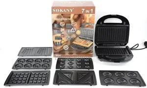 Sokany Electric Waffle Maker 7in1