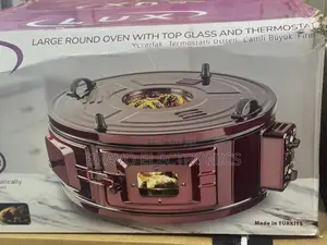 Lux Round Oven 3 Patra | Made In Turkey | Multi-layer Baking Oven