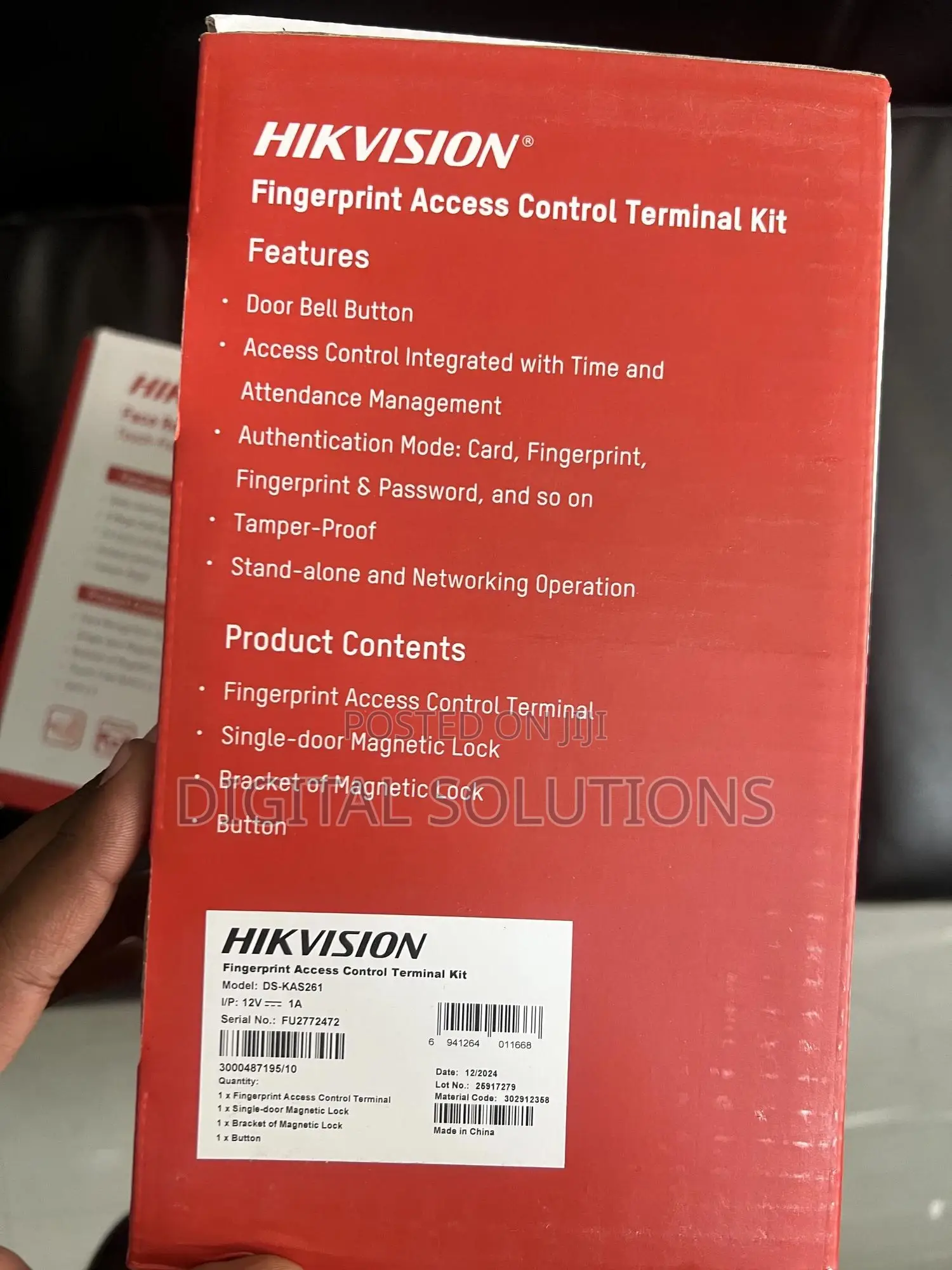 Hikvision Almuniem Door Access Control Solution Kit