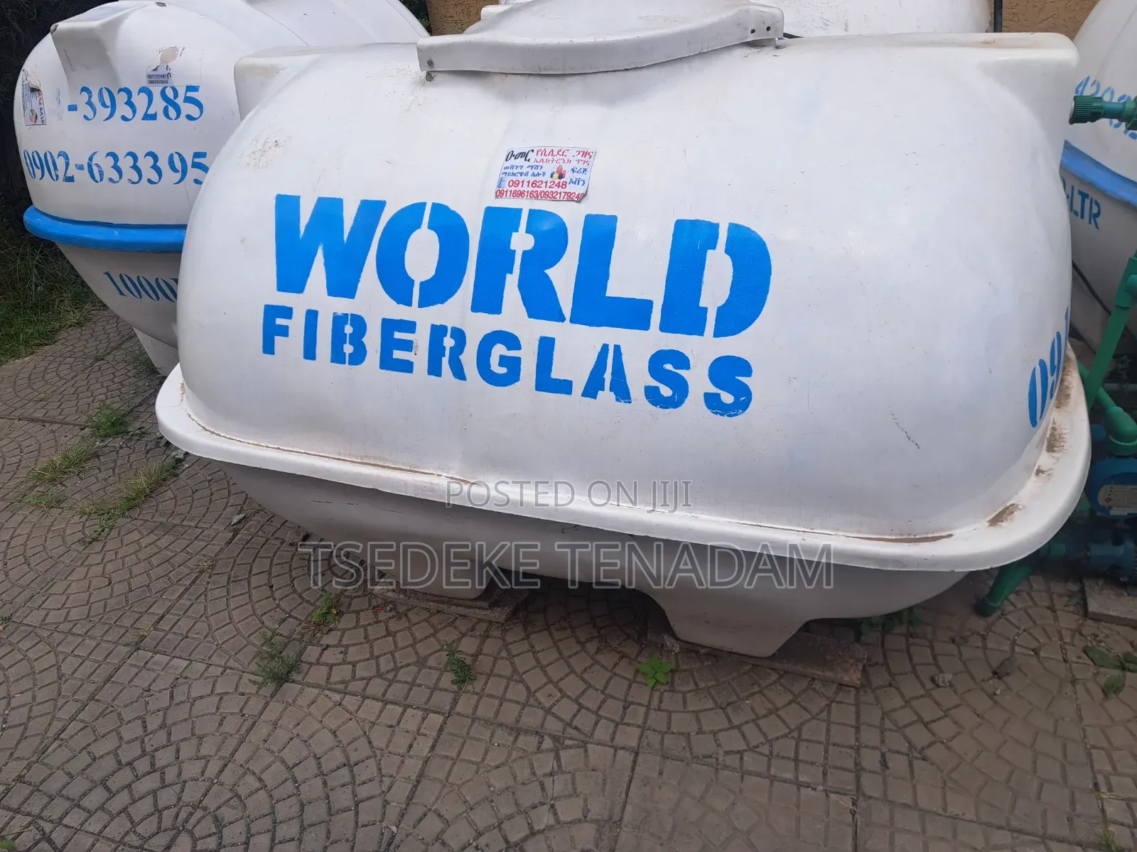 Water Tanker 2000l With 1hp Booster Pump Set