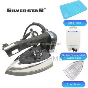 Silver Star Gravity Feed Steam Iron, a Heavy-Duty Industrial Iron