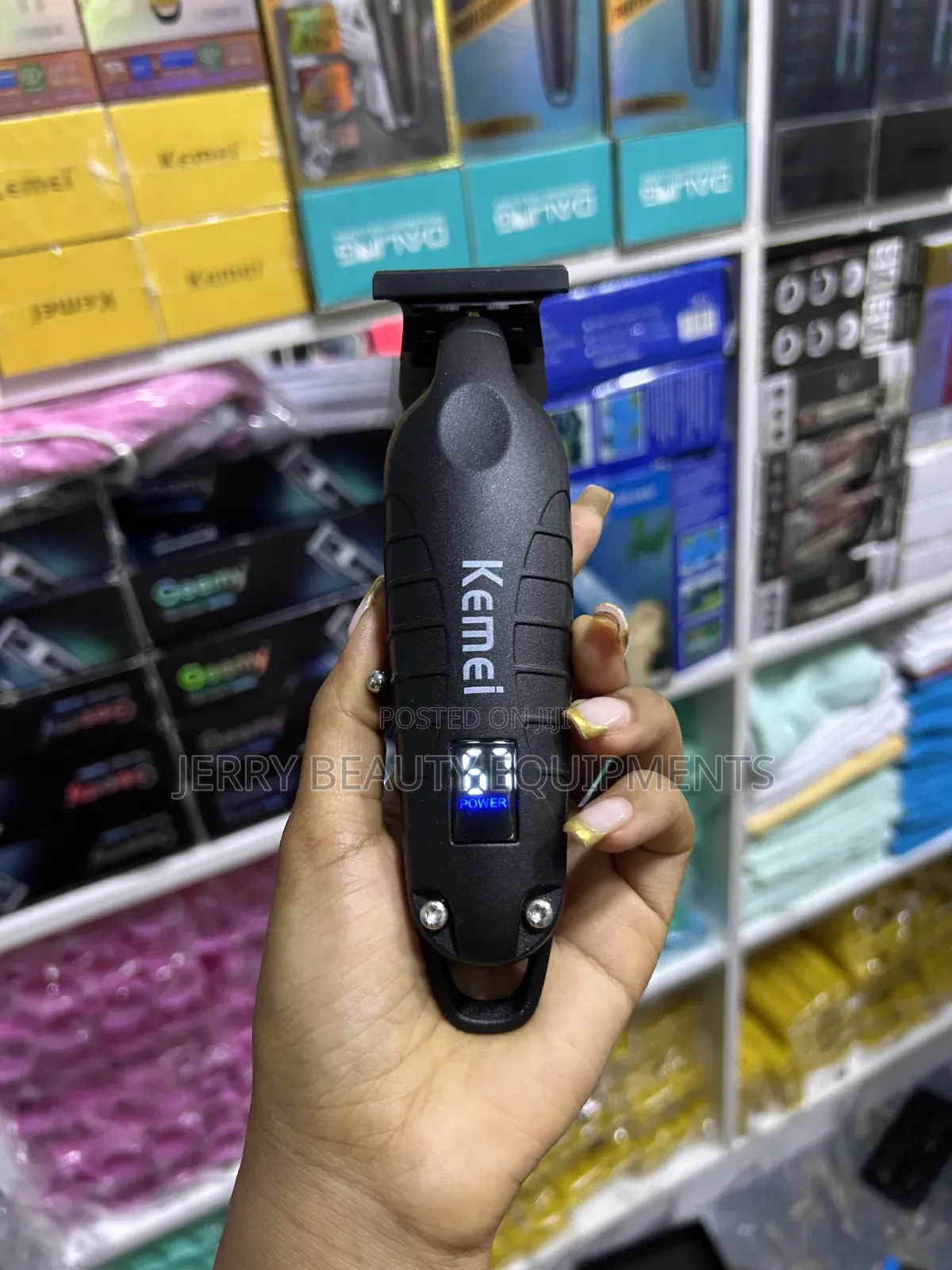 Kemei 2293 Professional0trimmer -LCD Display