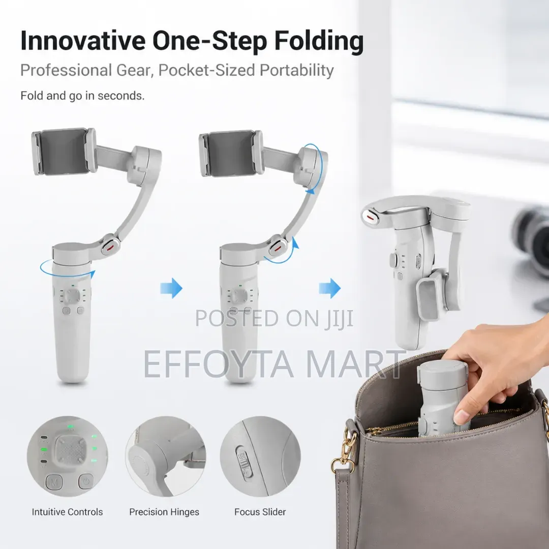 M1 3 Axis Anti-Shake Gimbal Stabilize Phone Holder