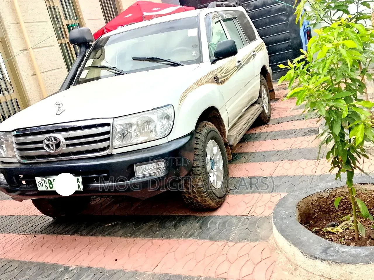 Toyota Land Cruiser 2003 White