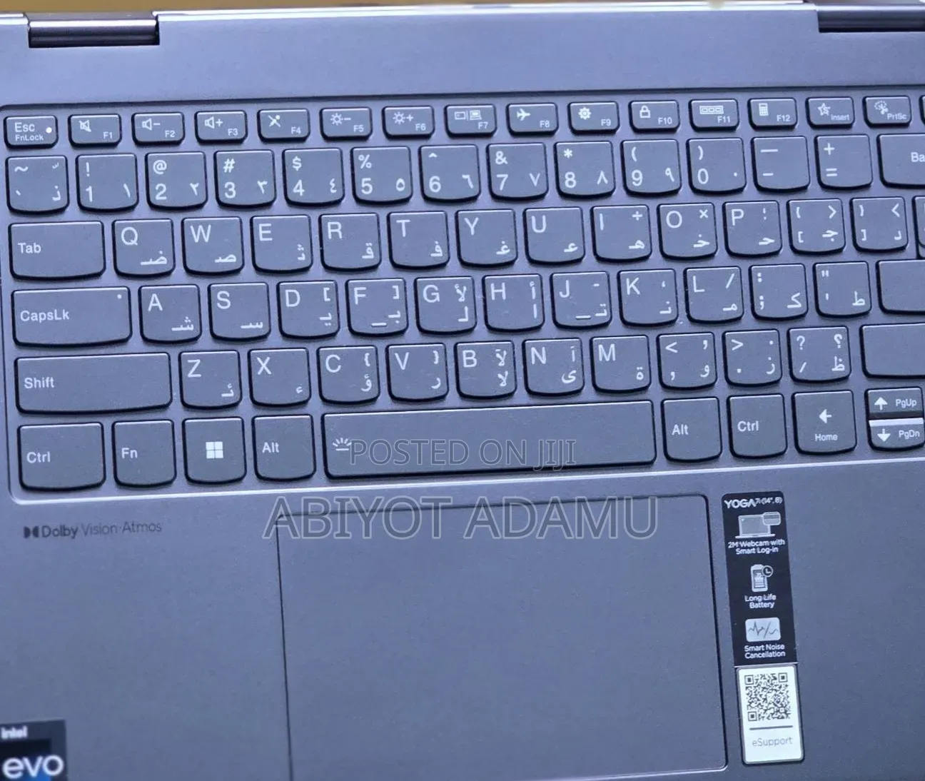 New Laptop Lenovo Yoga 7i 16GB Intel Core i7 SSD 512GB