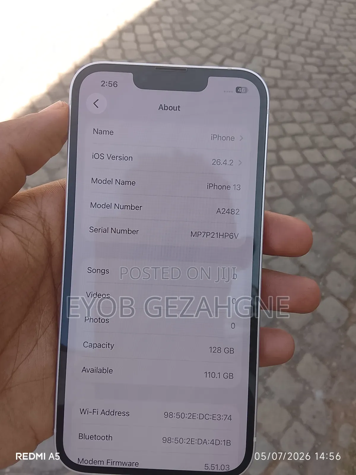 New Apple iPhone 13 128 GB White