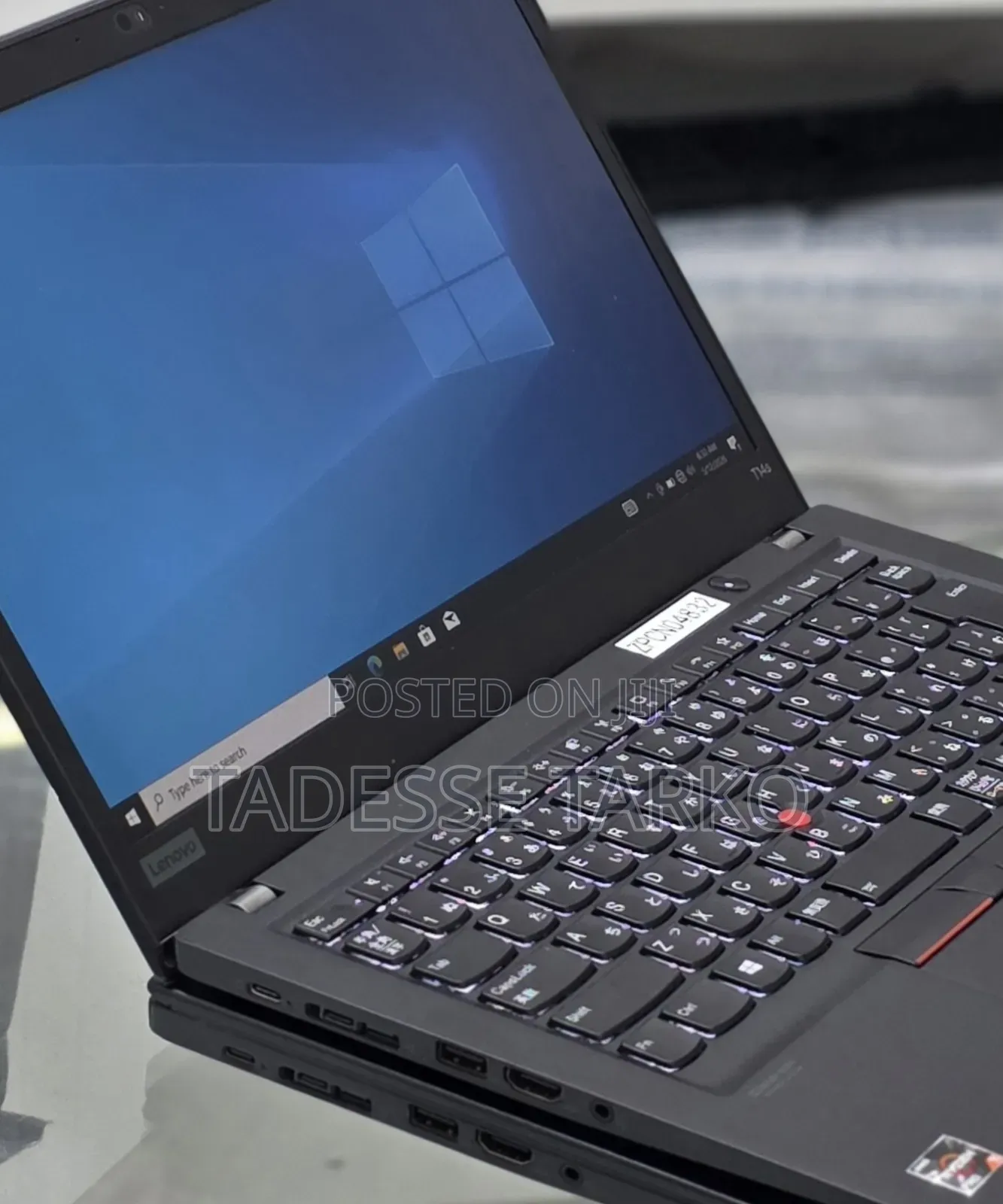 New Laptop Lenovo ThinkPad T14s Gen 1 16GB AMD Ryzen 5 SSD 512GB