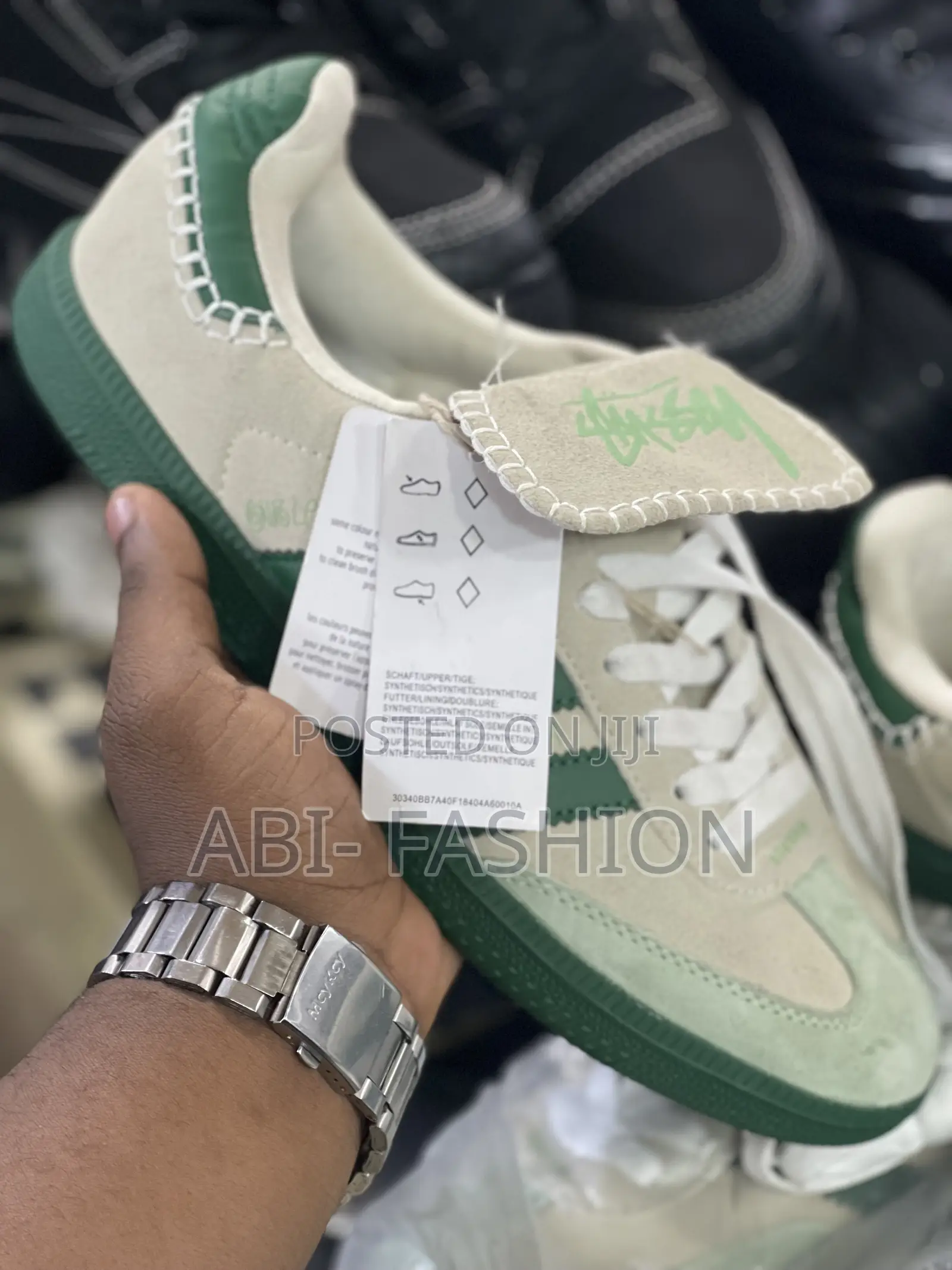 Adidas Green Samba Coustom