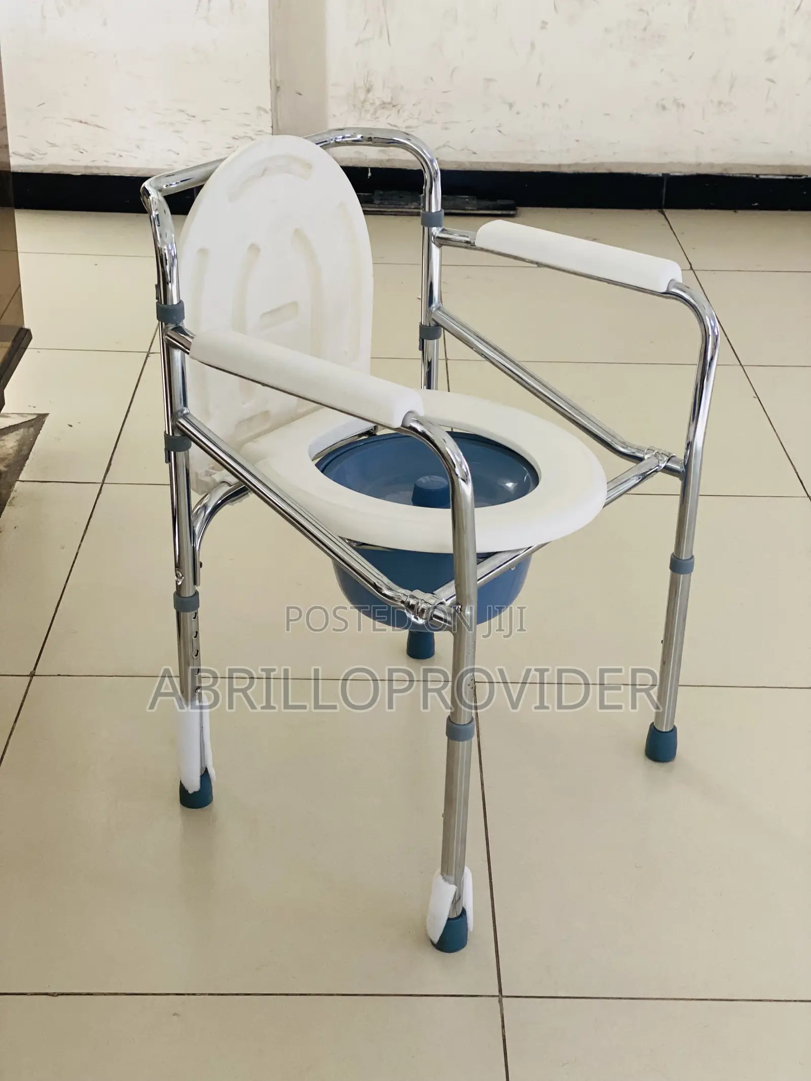 Folding Mobile Commode Chair Toilet