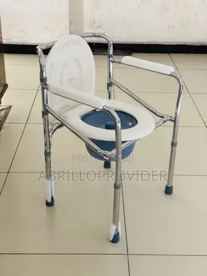 Folding Mobile Commode Chair Toilet
